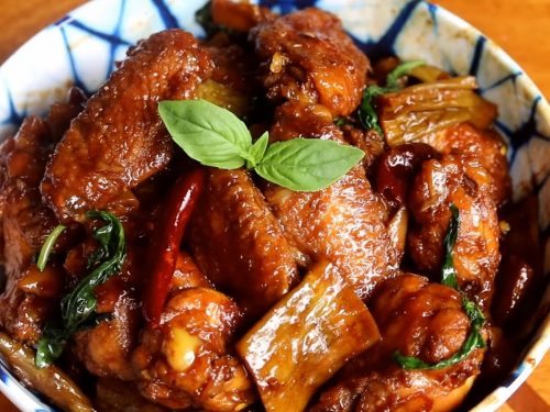Taiwanese-Style Three Cup Chicken Recipe