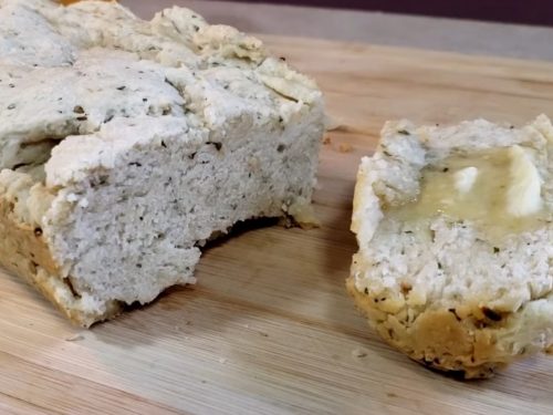 Whole Wheat Garlic Herb Beer Bread Recipe