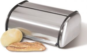 Oggi Stainless Steel Roll top bread box