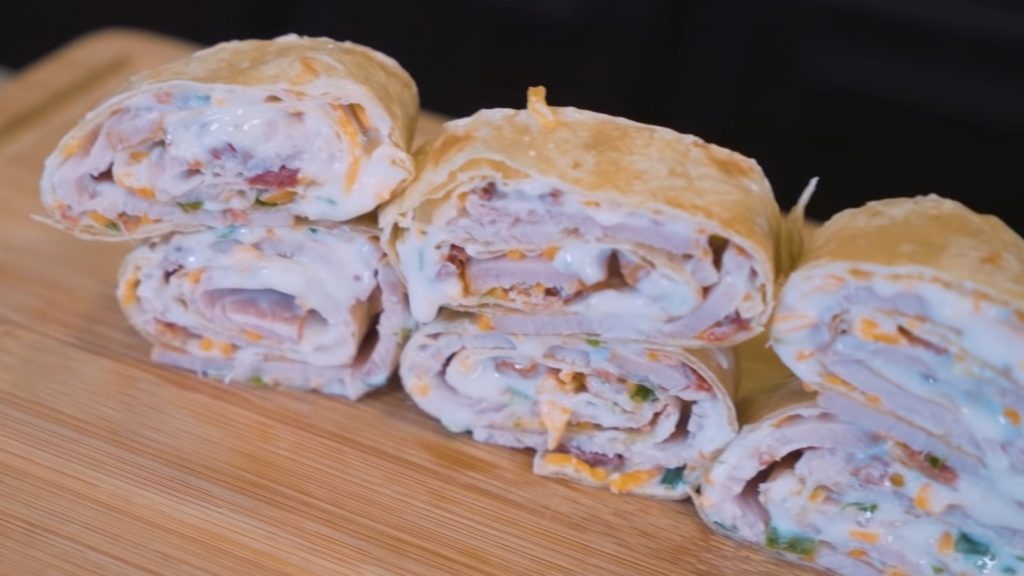 Cheddar Bacon Ranch Pinwheels Recipe