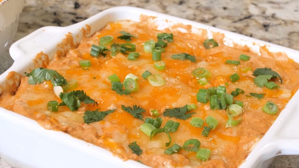 Cheesy Refried Bean Dip Recipe