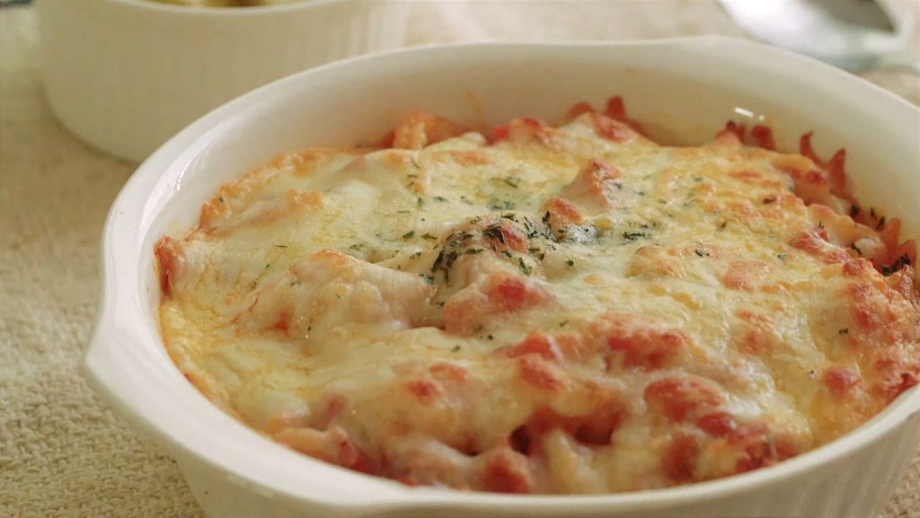 Chicken Enchilada Pasta Bake Recipe