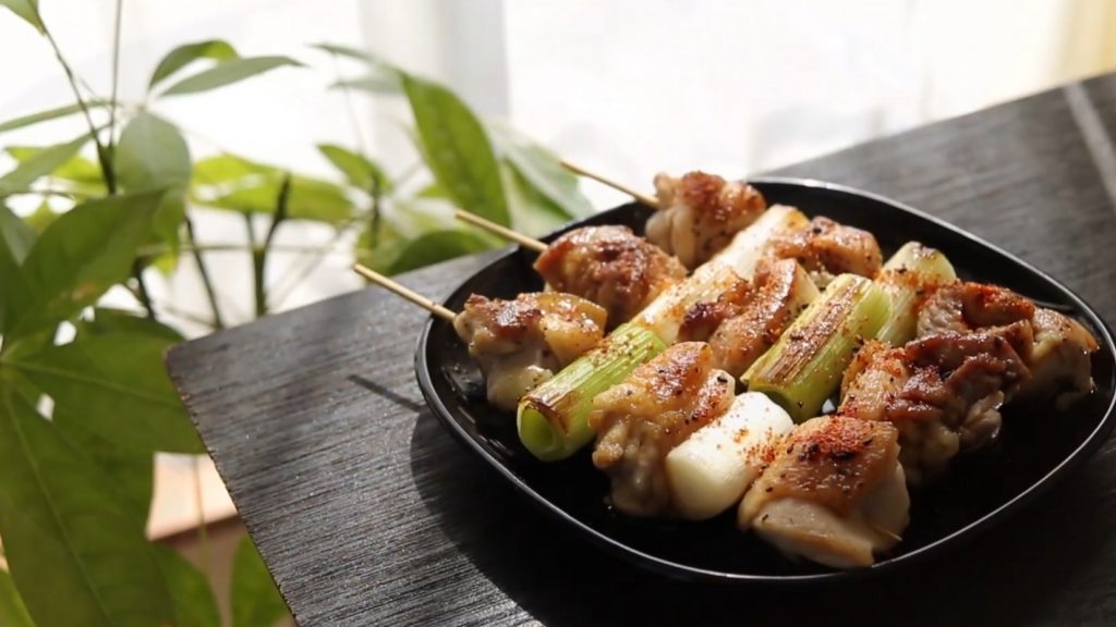 Chicken and Zucchini Yakitori Recipe