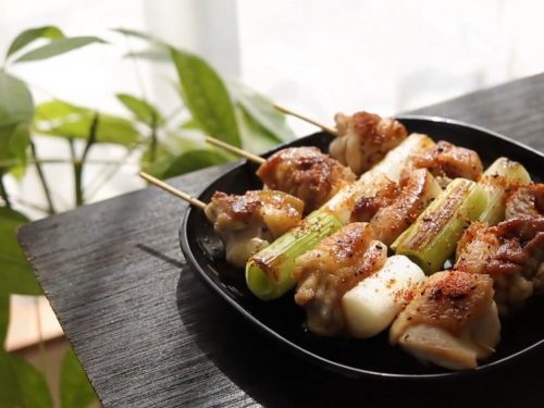 Chicken and Zucchini Yakitori Recipe