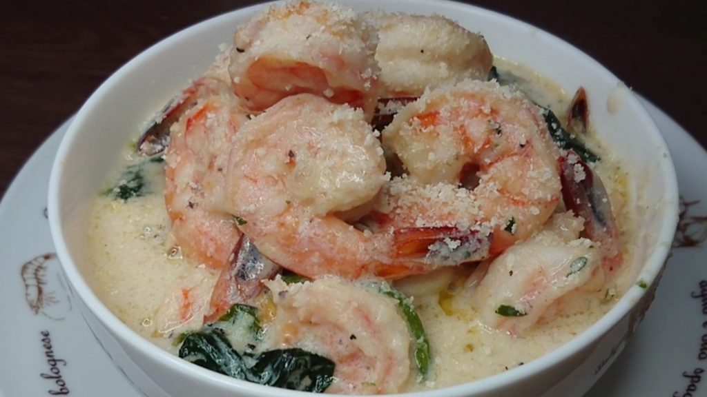 Creamy Garlic Butter Tuscan Shrimp Recipe