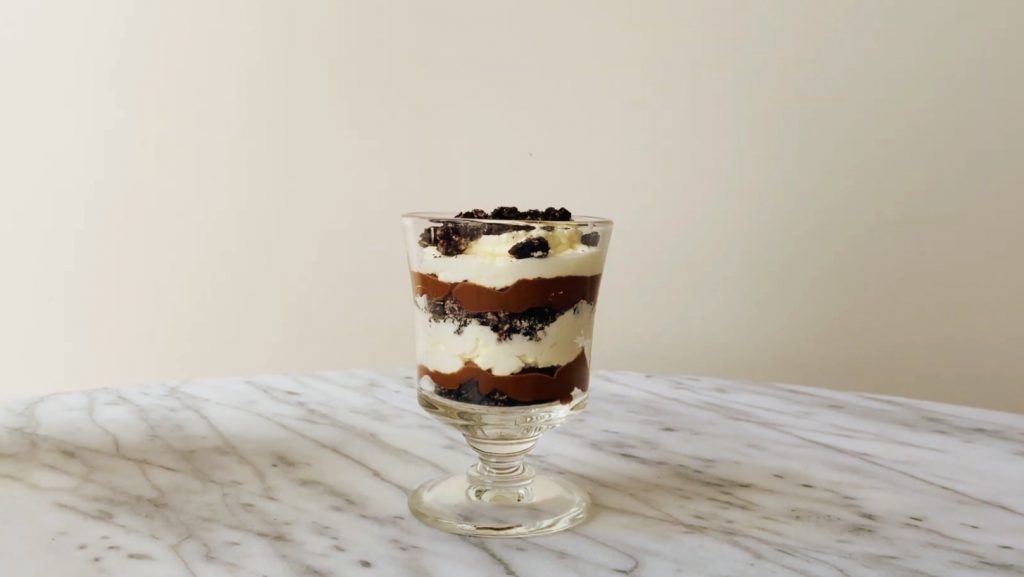 Easy Butterfinger Brownie Trifles Recipe