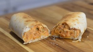 Chicken Chimichangas with Sour Cream Sauce Recipe