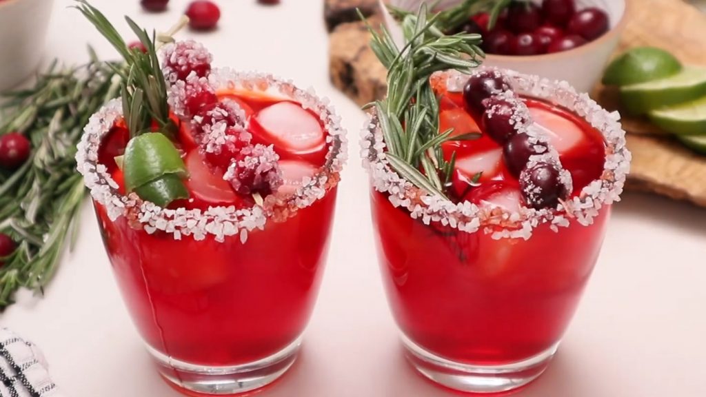 Easy Cranberry Margaritas Recipe