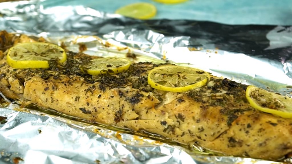 Easy Grilled Fish Fillet in Foil Packets Recipe