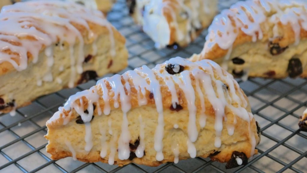 Lemon Cranberry Scones Recipe