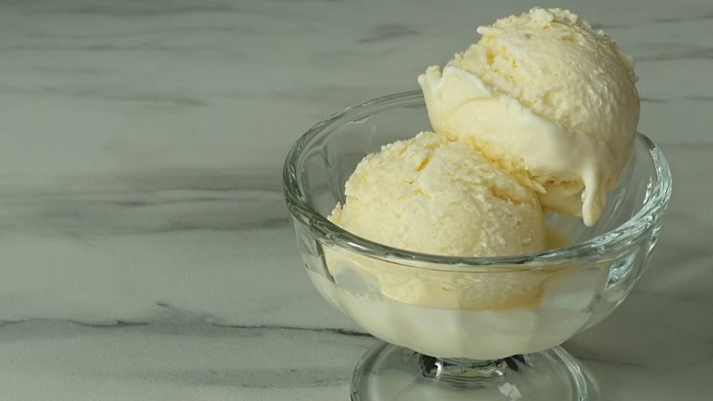 Low Fat Vanilla Bean Frozen Yogurt Recipe