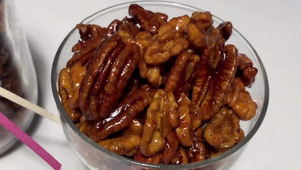 Naturally Sweetened Candied Pecans Recipe