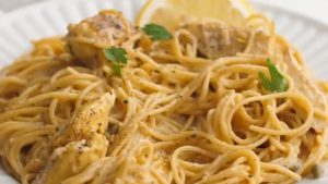 One Pot Chicken Caesar Pasta Recipe