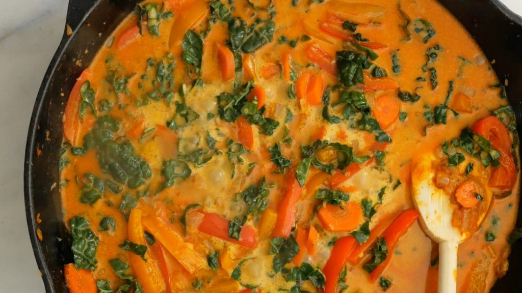 Red Vegetable Curry Recipe