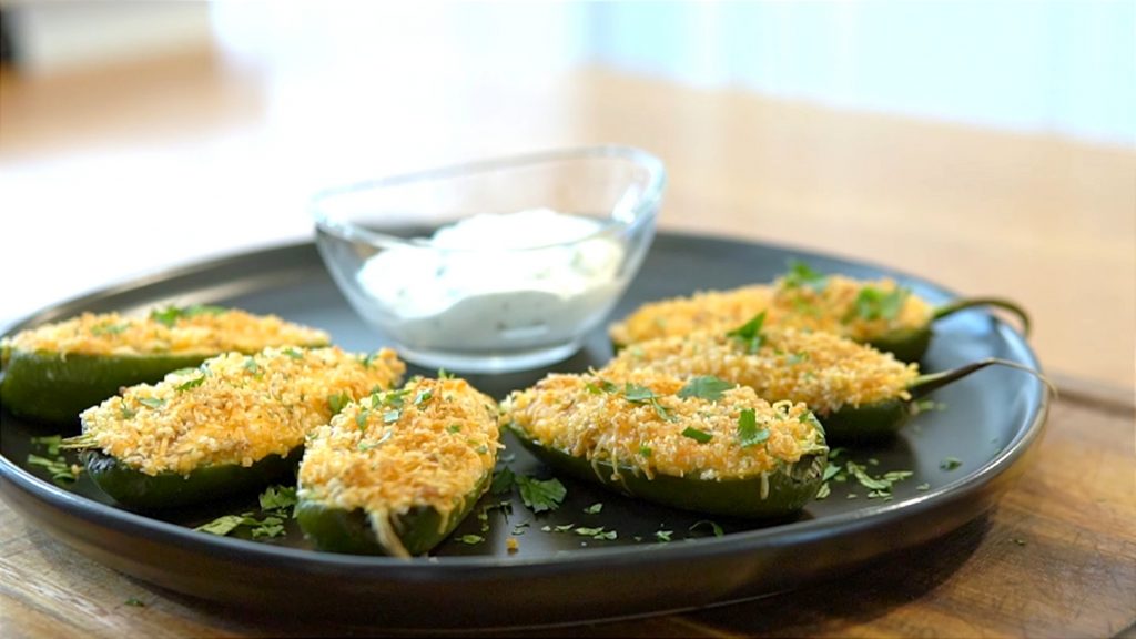 Skinny Baked Jalapeño Poppers Recipe