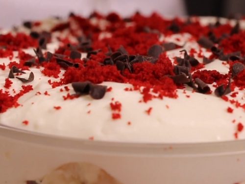 Sloppy Red Velvet Pudding Cake Recipe