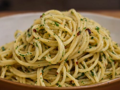 Spaghetti Olio Recipe