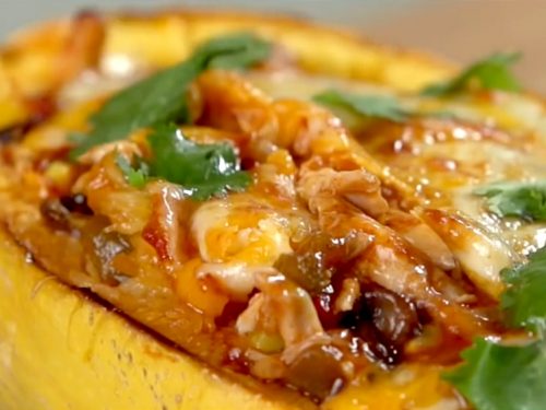 Spaghetti Squash Enchilada Bowls Recipe