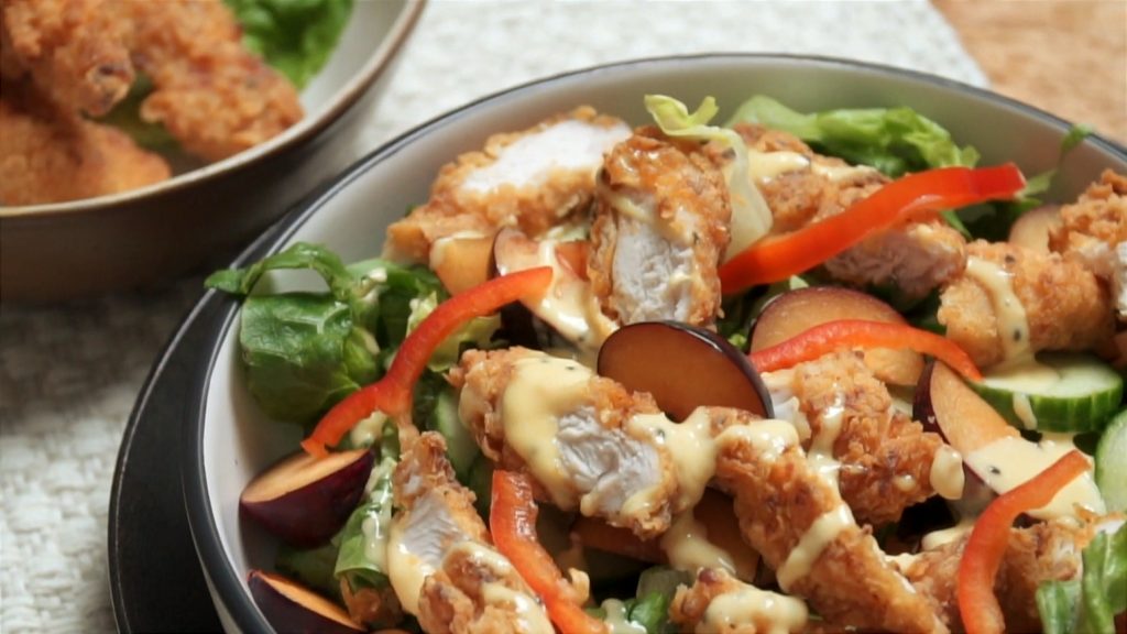 Spicy Creamy Chicken Salad Recipe