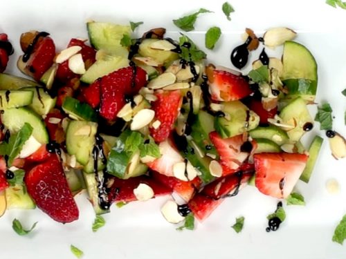 Strawberry Cucumber Salad Recipe