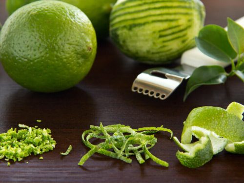 ways to zest lime