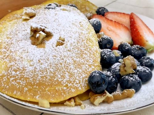 savory pumpkin pancakes