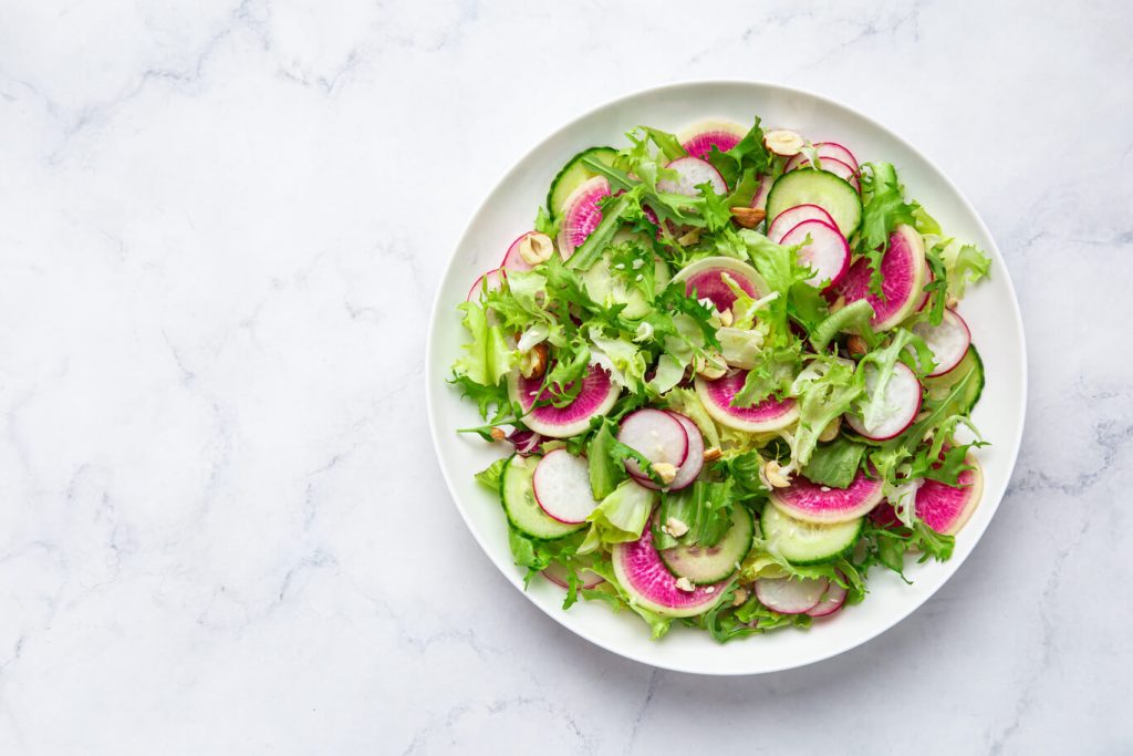 Watermelon Radish Salad Recipe