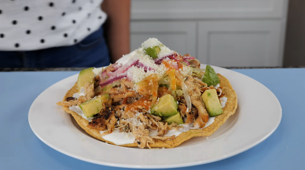 mexican-chicken-salad-tostada-recipe