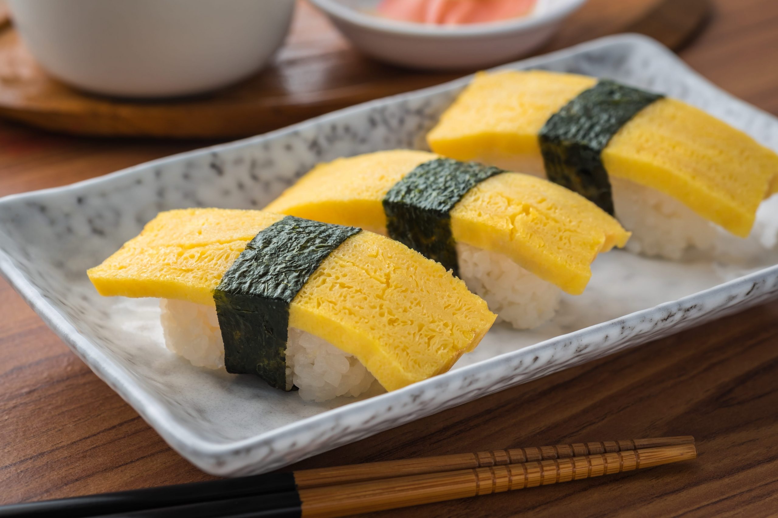 Tamago Sushi (Japanese Egg Sushi Nigiri) - Recipes.net
