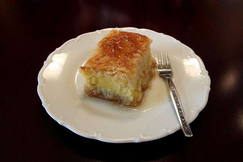 galaktoboureko-custard-pie