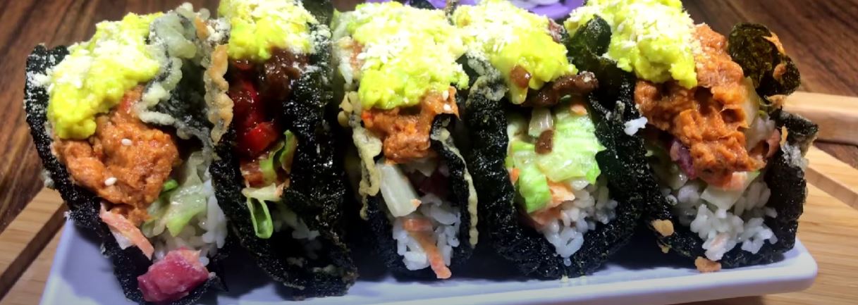 How To Make Sushi Taco At Home