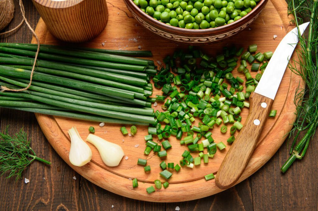 chopped green onions