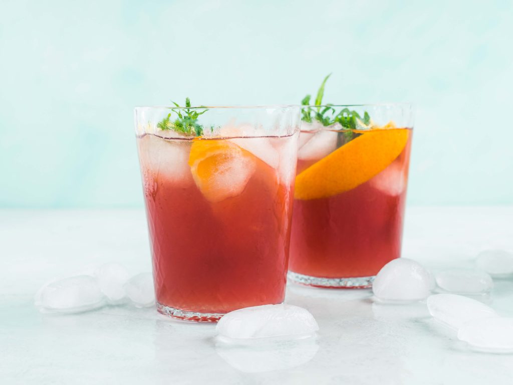 Jolly Rancher Drink Recipe, Jolly rancher drink served on glasses