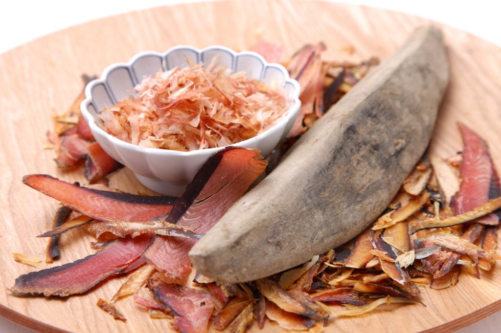 Katsuobushi (bonito flakes) will put a spring in your step and