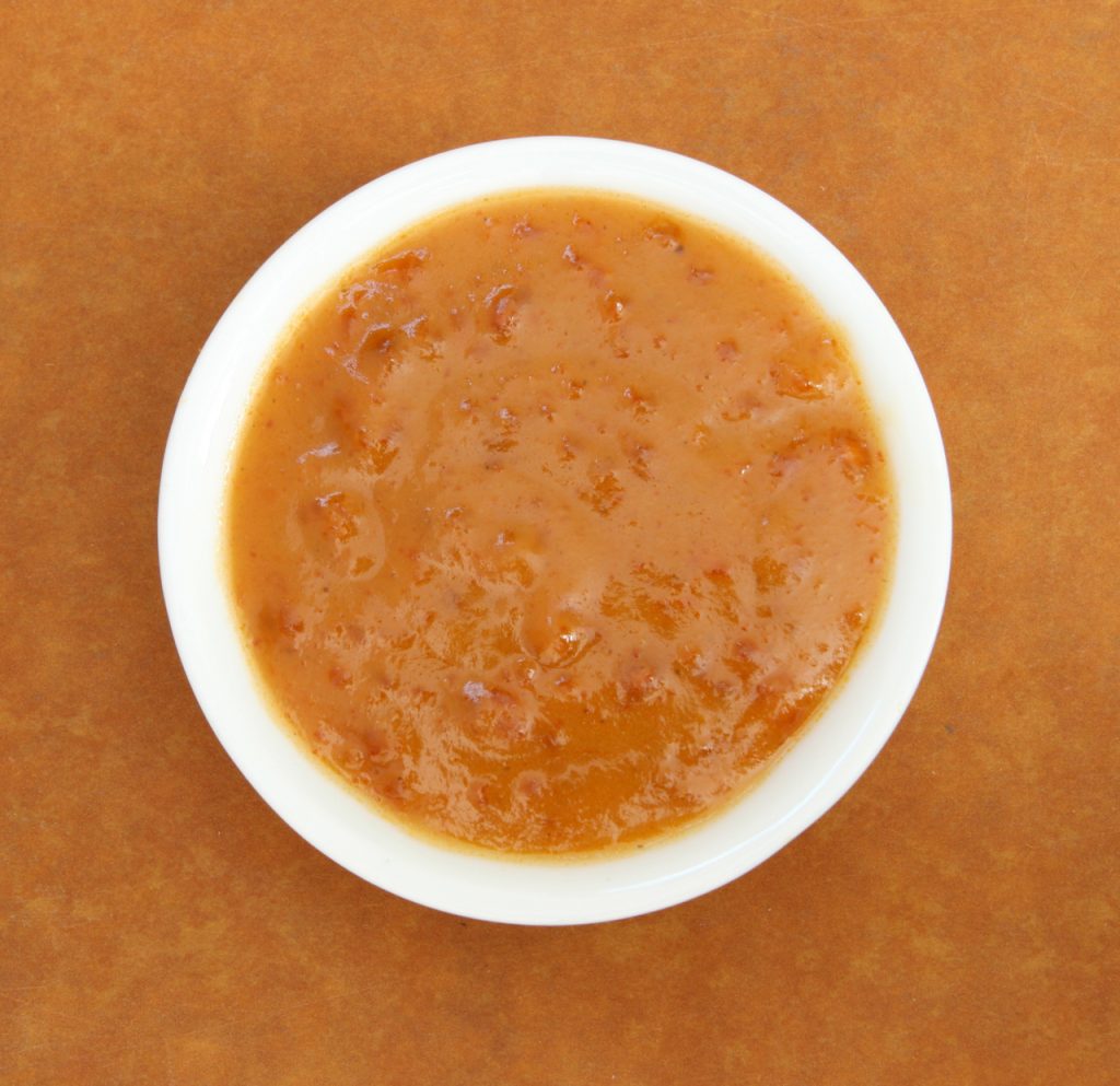 Spicy peanut butter sauce
