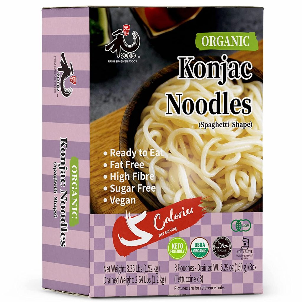 box of shirataki noodles