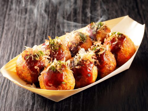 takoyaki octopus balls
