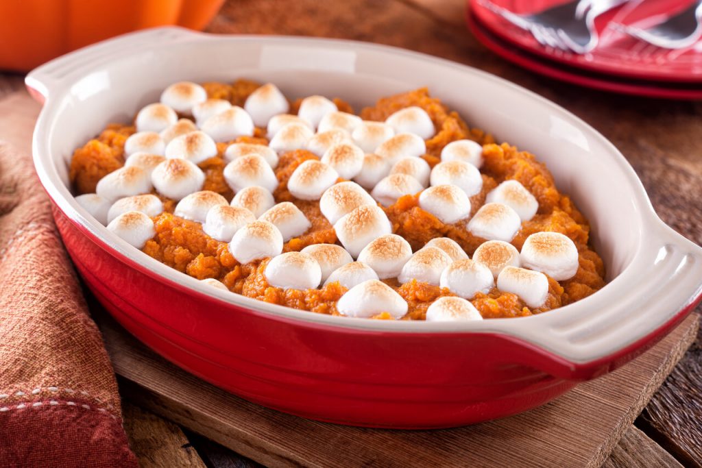 Marshmallow and Sweet Potato Casserole Recipe