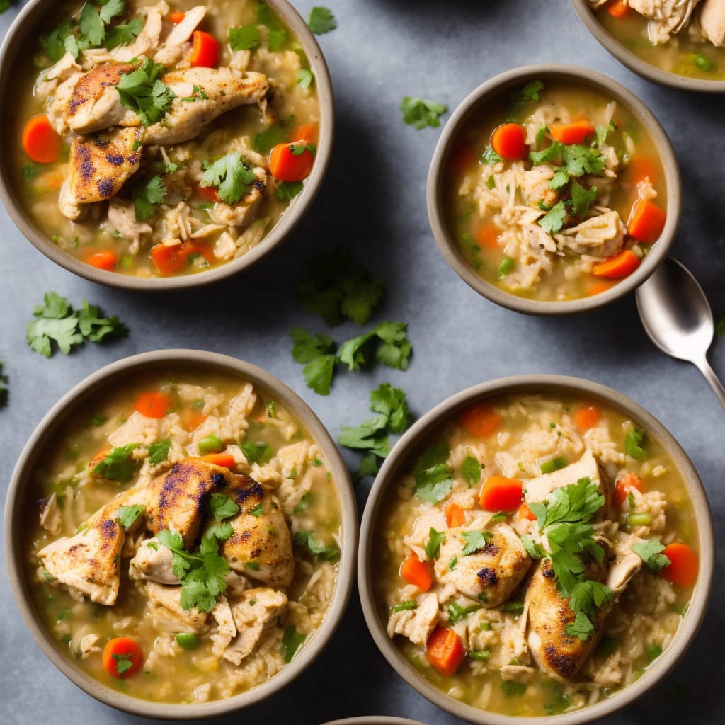 African Chicken and Rice Soup