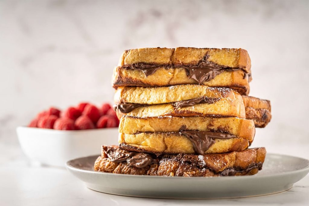 Air Fryer NutellaStuffed French Toast Recipe Recipe