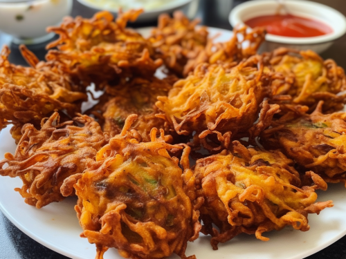 Air Fryer Onion Bhajis Recipe