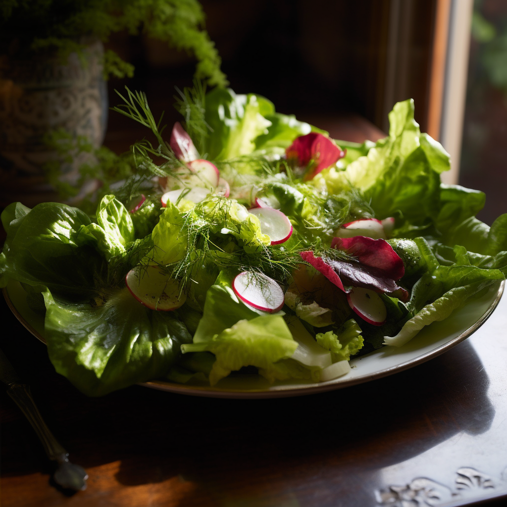 Alice Waters' Green Salad Recipe