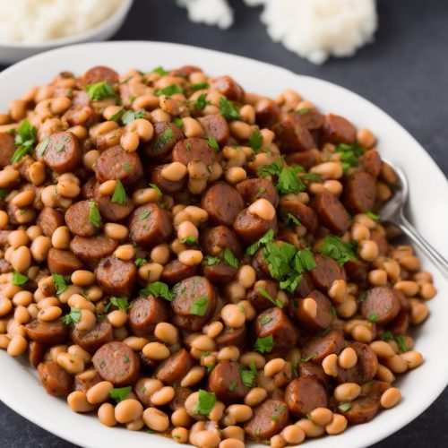 Andouille Sausage and Black Eyed Peas Recipe Recipe