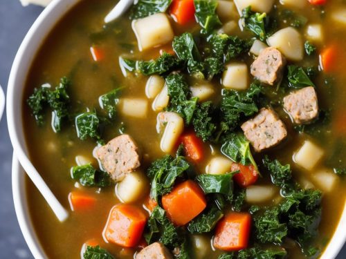 Andouille Sausage and Kale Soup Recipe