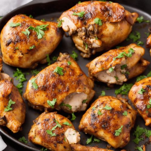 Andouille Sausage and Mushroom Stuffed Chicken Recipe