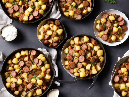 Andouille Sausage and Potato Hash Recipe