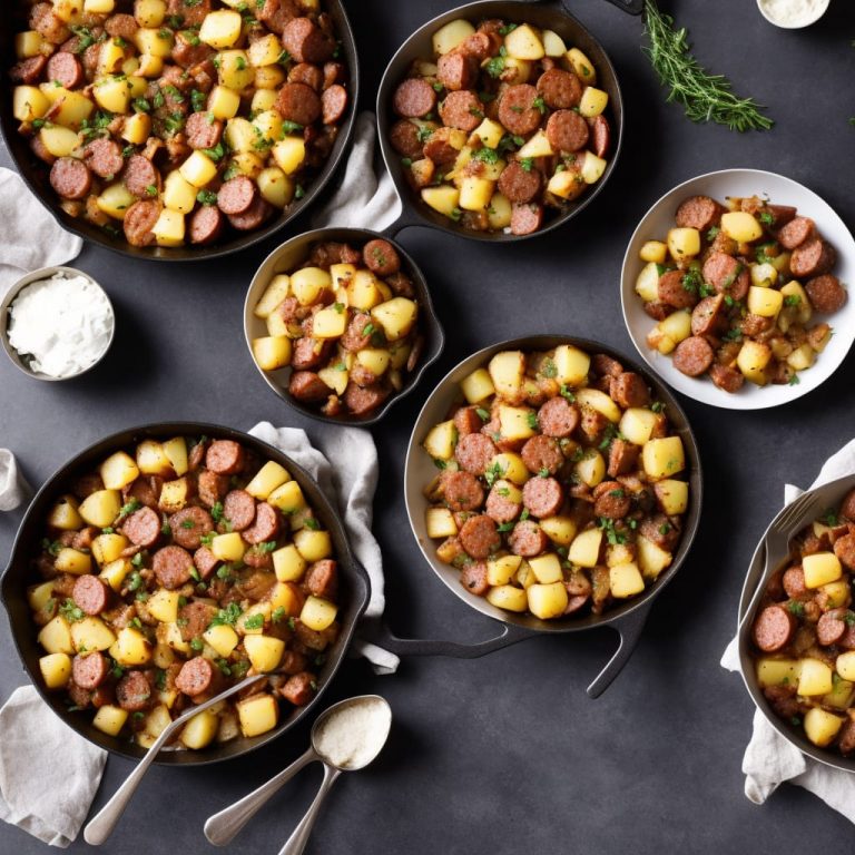 Andouille Sausage and Potato Hash Recipe Recipe