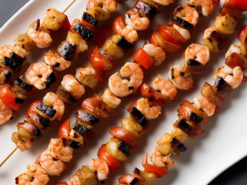 Andouille Sausage and Shrimp Skewers Recipe