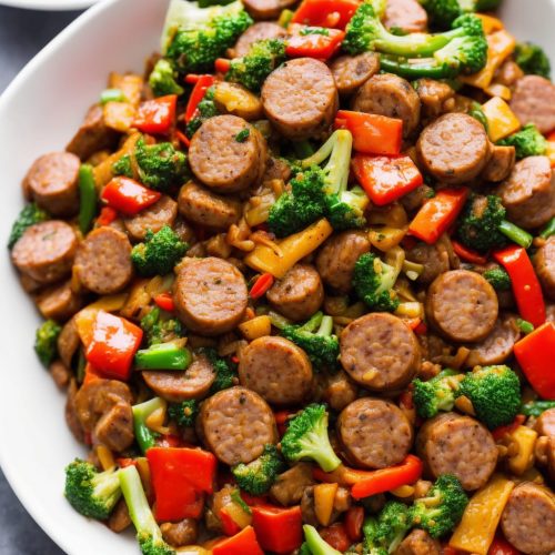 Andouille Sausage and Vegetable Stir Fry Recipe Recipe