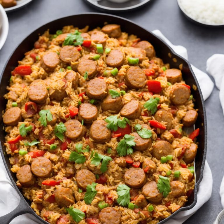 Andouille Sausage Jambalaya Recipe Recipe